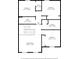 Second floor plan featuring bedrooms, Gathering room, laundry and bathrooms at 1325 Seburn Rd, Apopka, FL 32703