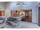 Open living space with direct access to a modern kitchen and natural light at 2020 Venetian Way, Winter Park, FL 32789