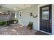 Inviting outdoor porch space with ceiling fans and comfortable swing at 2109 E Central Blvd, Orlando, FL 32803