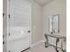 Welcoming entryway featuring a stylish console table and modern decor at 2291 Raven Ridge Rd, Minneola, FL 34715