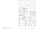 Detailed floor plan of the home layout at 2487 Ridgemoor Dr, Orlando, FL 32828