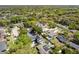 Scenic aerial view of the neighborhood showcases tree-lined streets and manicured lawns at 2536 Brookshire Ave, Winter Park, FL 32792
