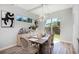 Bright dining room featuring stylish decor and ample natural light at 2536 Brookshire Ave, Winter Park, FL 32792