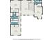 Upstairs floor plan features bedrooms, bathrooms, walk in closets, laundry, and Gathering room at 2536 Brookshire Ave, Winter Park, FL 32792