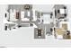 3D floor plan of the first floor of a home, offering a detailed view of room sizes and layout at 3352 Park Grove Ct, Longwood, FL 32779