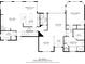Detailed floor plan of the first floor of a single Gathering home, highlighting room sizes at 3352 Park Grove Ct, Longwood, FL 32779