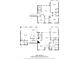 Complete floor plan showcasing layout of a two-story home and room dimensions at 3352 Park Grove Ct, Longwood, FL 32779