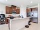 Beautiful kitchen with granite countertops, stainless steel appliances, and ample storage space at 338 Crestwind Dr, Daytona Beach, FL 32124