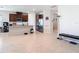 Open kitchen with stainless appliances, granite counters, and ample cabinet space at 338 Crestwind Dr, Daytona Beach, FL 32124