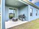 Back patio featuring a grill and fire pit with ample room for outdoor cooking and entertaining with Gathering and friends at 338 Crestwind Dr, Daytona Beach, FL 32124