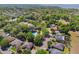 Aerial view of the neighborhood, featuring lush greenery, well-maintained homes, and access to waterfront views at 3415 Starbird Dr, Ocoee, FL 34761