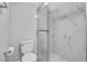 Bathroom view showcasing tiled shower at 5122 Cypress Creek Dr # 103, Orlando, FL 32811