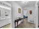 Hallway with console table, entry to bedroom and bathroom at 812 Arlington Blvd, Altamonte Springs, FL 32701