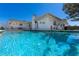 Stunning pool view, highlighting the clean lines and clear waters of the backyard oasis, inviting relaxation and recreation at 812 Arlington Blvd, Altamonte Springs, FL 32701