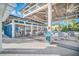 Spacious outdoor dining area with ample seating and a relaxed ambiance for enjoying meals at 14501 Grove Resort Ave # 3601, Winter Garden, FL 34787