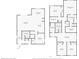 Detailed floor plan showing layout of rooms on both floors of the home at 17398 Saw Palmetto Ave, Clermont, FL 34714