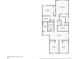 Floor plan showing the layout of the second floor of the home at 17398 Saw Palmetto Ave, Clermont, FL 34714