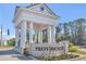 Welcoming entrance to the Providence community, featuring a stone sign and manicured landscaping at 2136 Crofton Ave, Davenport, FL 33837