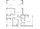 Detailed floor plan showcasing the layout of the bedrooms, kitchen, living areas, and bathrooms at 220 Wekiva Park Drive, Sanford, FL 32771
