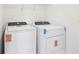 Laundry room featuring a white washer and dryer at 2925 Wild Olive Dr, St Cloud, FL 34772