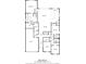 Detailed floor plan showcasing the layout of the home and room dimensions at 3347 Hanging Tide St, Winter Garden, FL 34787