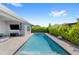 Swimming pool and covered patio, perfect for outdoor living and entertainment at 3347 Hanging Tide St, Winter Garden, FL 34787