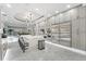Modern kitchen featuring a large island, stainless steel appliances, and ample cabinet space for storage at 4205 Clarice Ct, Windermere, FL 34786