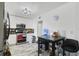 Bright kitchen features modern appliances, white cabinets, and a cozy breakfast nook at 5719 Meridian Way, Orlando, FL 32808
