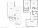 Detailed floor plan showcases the layout of the first and second floors, including room dimensions at 643 Woodridge Dr, Fern Park, FL 32730