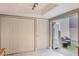 Laundry room with modern washer and dryer and outdoor access at 643 Woodridge Dr, Fern Park, FL 32730