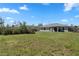 Expansive backyard featuring lush green grass and mature trees, perfect for relaxation and recreation at 1139 9Th Ave, Deland, FL 32724