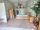 A bedroom features a unique design with built-in shelving and a spacious layout at 123 Breezy Oaks Ct, Davenport, FL 33896