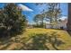 Expansive backyard offers lots of space for outdoor activities and recreation at 1607 India Palm Dr, Edgewater, FL 32132