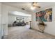 Wide open floor plan for living room and dining area with lots of space and plenty of light at 1873 Poinciana Rd, Winter Park, FL 32792