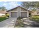 Two-car garage with a neutral color scheme at 205 Hill St # 205, Casselberry, FL 32707