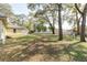 Expansive backyard featuring mature trees offering shade and privacy at 2204 Votaw Rd, Apopka, FL 32703