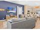 Stylish living room with contemporary decor and an open layout at 3095 Key Lime Loop, Kissimmee, FL 34747