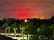 Night scene of a display of colorful fireworks above palm trees and lush foliage at 3095 Key Lime Loop, Kissimmee, FL 34747