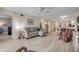 Well-lit living space featuring an open layout and a neutral color palette at 445 Bouchelle Dr # 104, New Smyrna Beach, FL 32169