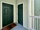 Exterior view featuring entry doors with modern hardware at 489 Water St # 489, Celebration, FL 34747