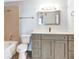 Updated bathroom with a tub and shower combo, modern vanity, and contemporary finishes at 11568 Westwood Blvd # 1021, Orlando, FL 32821