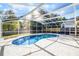 Inviting screened-in pool area with ample patio space, creating a perfect backyard oasis at 1367 Saddleridge Dr, Orlando, FL 32835