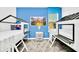 Bright bedroom featuring custom-built bunk beds and playful decor at 2661 Petition Ln, Kissimmee, FL 34746