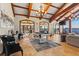Entertainment room with a pool table, wet bar, and sliding glass doors offering scenic water views at 2844 Marquesas Ct, Windermere, FL 34786