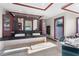 Elegantly designed main bathroom features double sinks, ample cabinet space, and a soaking tub for a serene retreat at 2844 Marquesas Ct, Windermere, FL 34786