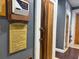 Community sauna with safety recommendations posted outside the door at 373 Caribbean Dr, Davenport, FL 33897