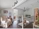 Bright upstairs hallway featuring a sitting area with a large comfy chair at 500 Forest Lake Dr, Altamonte Springs, FL 32714