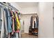 Spacious walk-in closet featuring organized shelving and ample storage space at 75 Chaney Dr, Casselberry, FL 32707