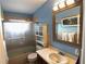 Tiled bathroom with shower and tub combination at 904 Crestwood Ln, Altamonte Springs, FL 32701