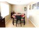 Cozy dining area with neutral walls, tile floors, and ample natural light at 904 Crestwood Ln, Altamonte Springs, FL 32701